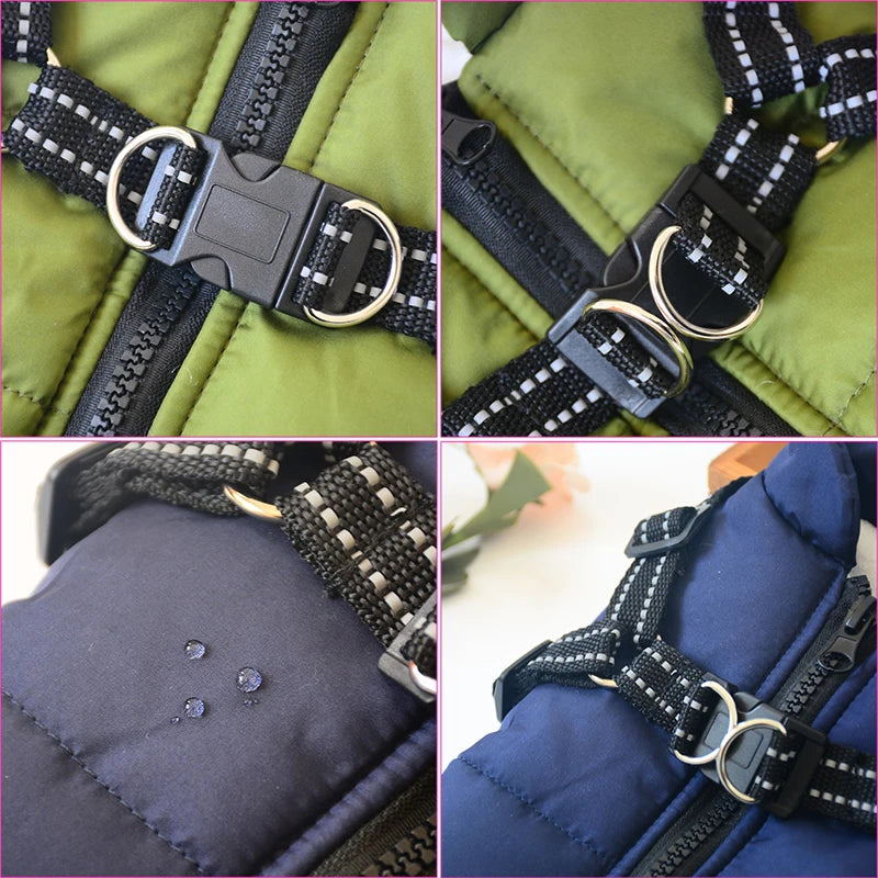 Fabulous Comfortable Dog Jacket With Harness - Select Dog Bargains